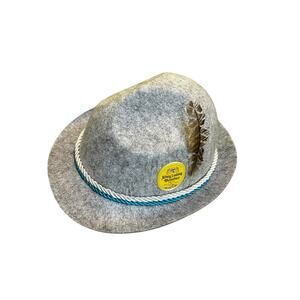 German Konig Ludwig Weissbier Hell Beer Oktoberfest Hunter Fedora Hat